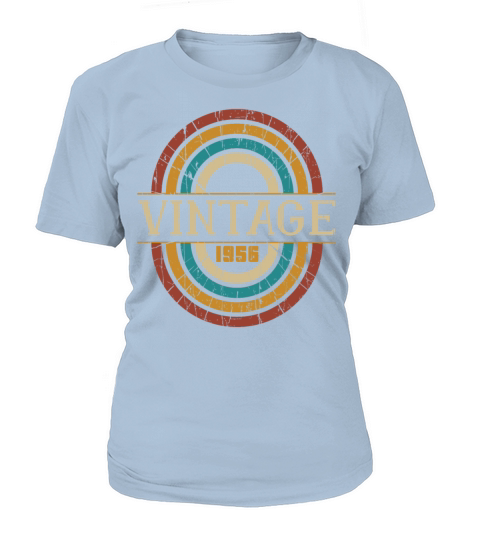 Old Retro Vintage Made 1956 Parts Birth Born T-Shirt Woman