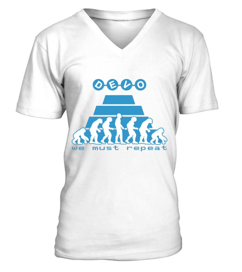 Devo We Must Repeat V-Neck T-shirt