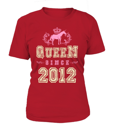 2012 Queen unicorn T-Shirt Woman