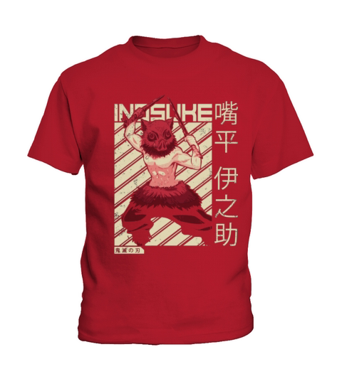 Inosuke Demon Slayer Anime T-Shirt Kids T-Shirt