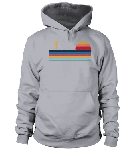 Skateboard Vintage 80S 90S Retro Women's Hoodie