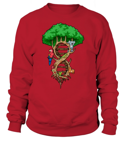 Infinite Tree of Life DNA Biology Environment Love Women's Sweatshirt