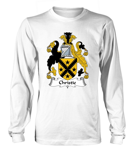 Christie Family Crest Scottish Family Crests Long sleeved Unisex