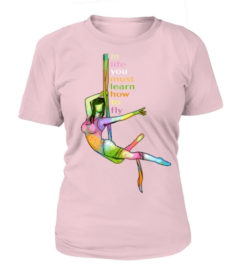 Aerial Yoga Fitness Quote Meditation Women's T-Shirt
