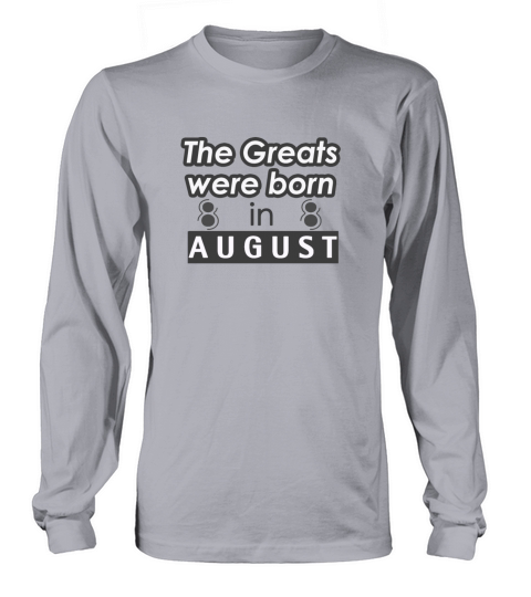 Born In August Women's Long Sleeve