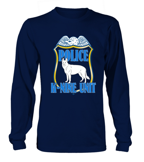 K-Nine - German Shepherd Badge - Kennel Women's Long Sleeve
