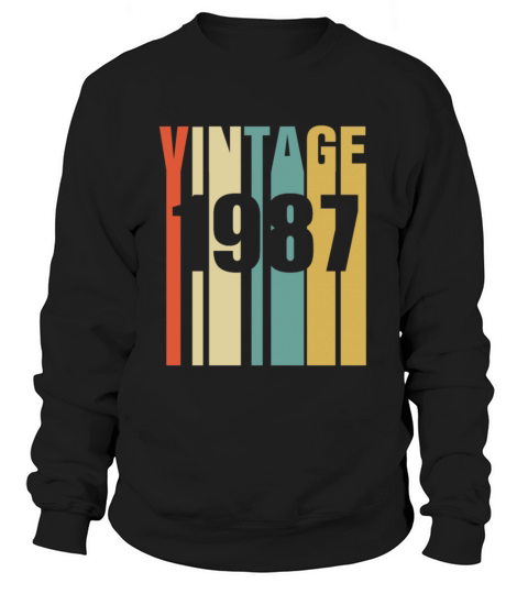 Vintage 1987 Retro Women's Sweatshirt