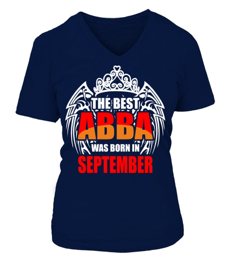 The Best was Born in September Women's V-Neck T-shirt