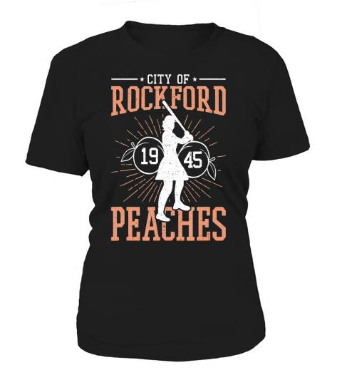Baseball Rockford Peaches Feminist Graphic Women's T-Shirt