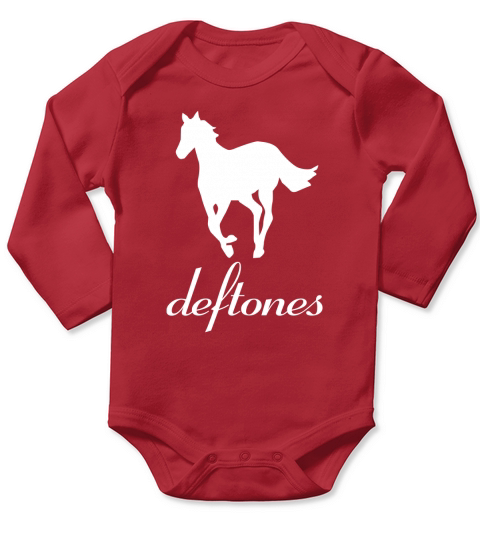 Deftones New Long Sleeve Baby One-Piece