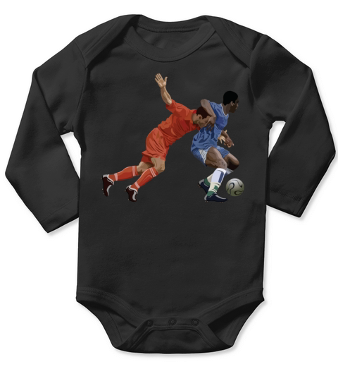 Basketball cartoon characters Long Sleeve Baby One-Piece