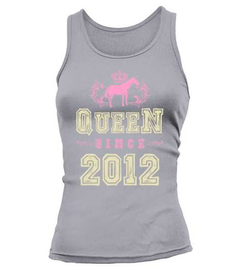 2012 Queen unicorn Tank top Woman