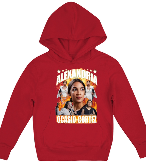 Alexandria Ocasio Cortez Kids Hoodie
