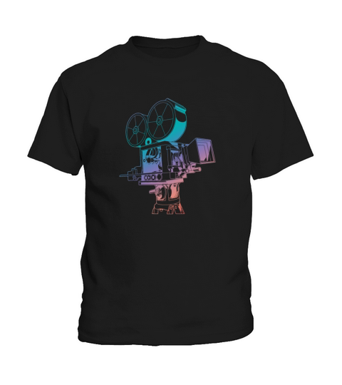 Vintage Video Camera Kids T-Shirt