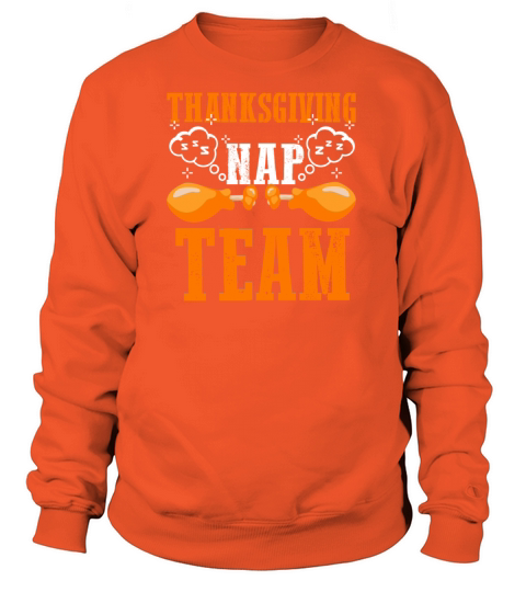 Thanksgiving Nap Team Funny Women's Sweatshirt