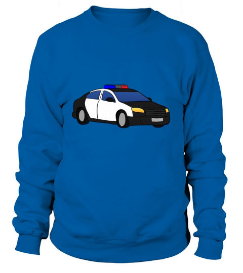 police car Sweatshirt Unisex