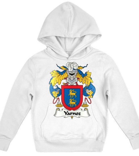Yarnoz Family Crest Spanish Family Crests - Coffee Mug (colored) Kids Hoodie