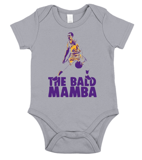 Alex Caruso The Bald Mamba Los Angeles Basketball Pop Art Short Sleeve Baby One-Piece