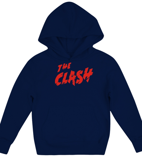 THE CLASH Strummer Jones Simonon MUSICA Kids Hoodie