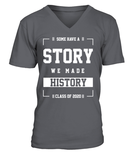 Gift Cool Some Have a Story Senior Graduate Men's V-Neck T-shirt