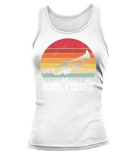 HIlarious Trombone Clarinet Flute Sax Musician Tank top Woman