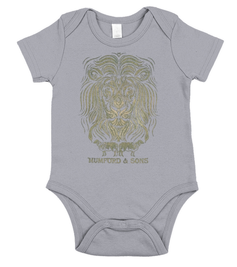 Mumford  Sons  Lion Short Sleeve Baby One-Piece