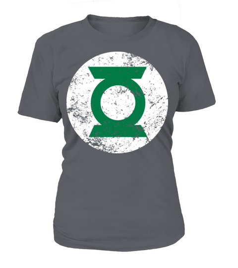 Justice League Green Lantern Logo Vintage Women's T-Shirt
