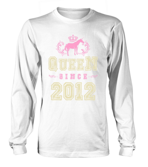 2012 Queen unicorn Long sleeved Unisex