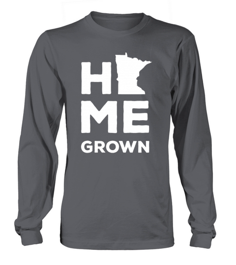 Minnesota Home Grown State T shirt Long sleeved Unisex