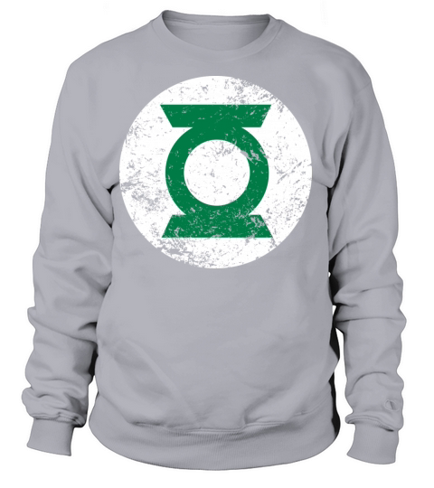 Justice League Green Lantern Logo Vintage Women's Sweatshirt