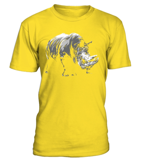 Rhino Save Rhinoceros Protect Wild Animal Wildlife Men's T-Shirt