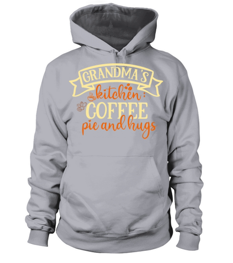 Grandma s kitchen coffee pie and hugs Men's Hoodie