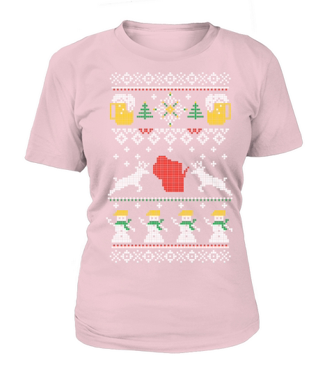 CHRISTMAS IN WISCONSIN Long Sleeve Shirts Women's T-Shirt