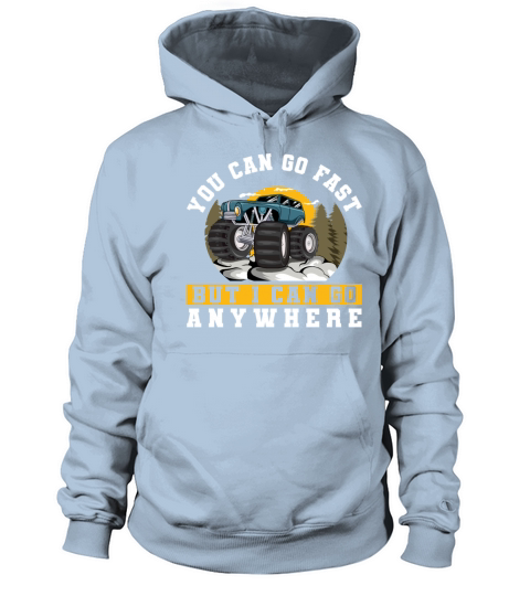 Retro Vintage You Can Go Fast But Men's Hoodie