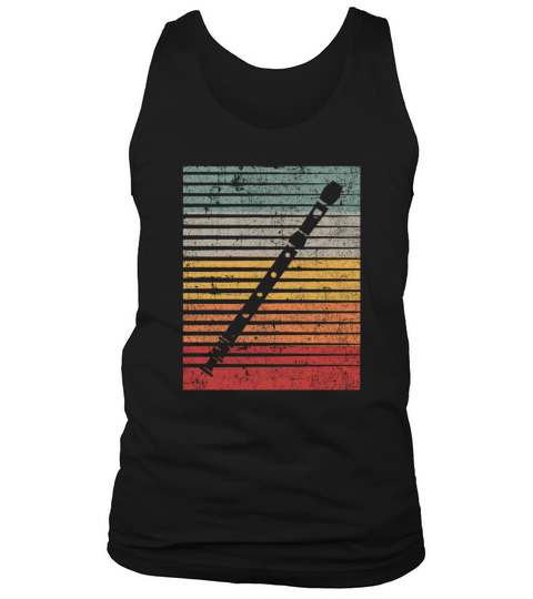 Flute Cane Musician Orchestra Music gift idea Tank Top Unisex