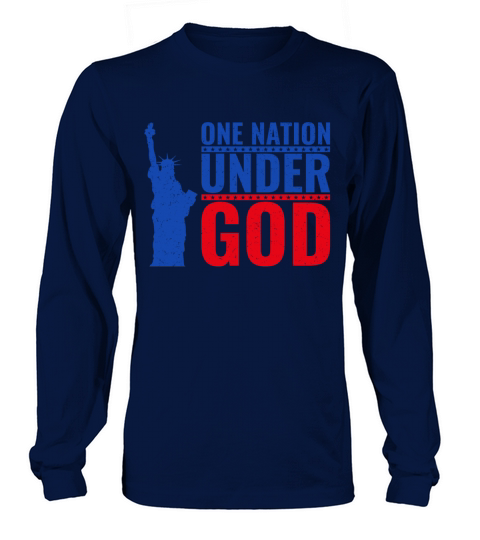 One Nation Under GOD Men's Long Sleeve