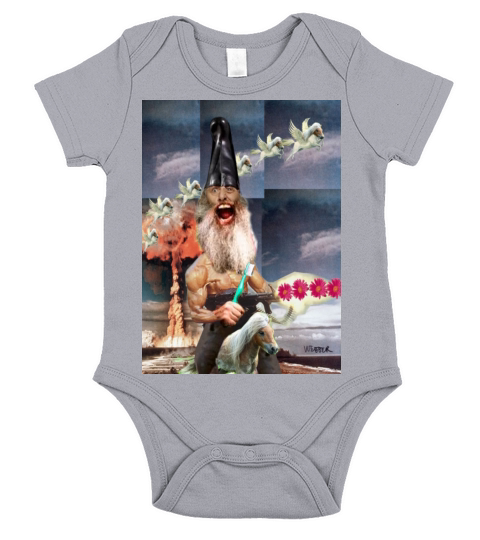 Vermin Supreme Short Sleeve Baby One-Piece