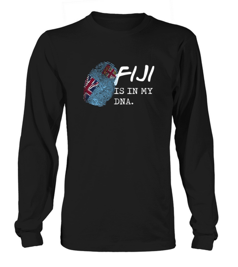 Fiji Flag Fingerprint Gift Women's Long Sleeve