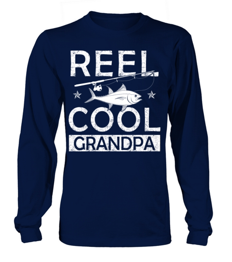 Reel Cool Grandpa Women's Long Sleeve