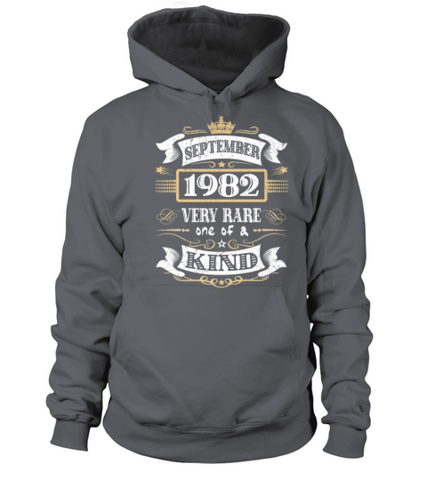 Birthday 365 Vintage September 1982 Funny Birthday Men's Hoodie