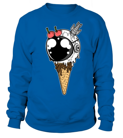 Astronaut Ice Cream Cone Women's Sweatshirt