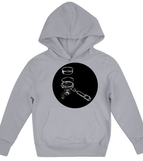 Exploded Portafilter 1 Kids Hoodie
