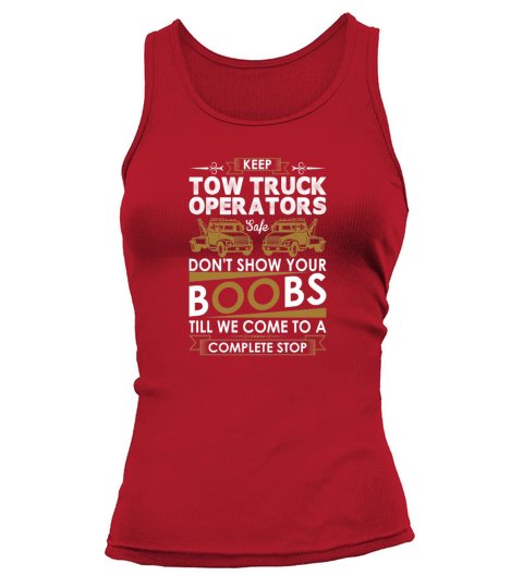Keep Tow Truck Operators Safe - Mens T-Shirt Tank top Woman