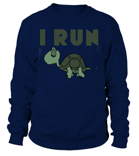 Running Motivation Turtle Women's Sweatshirt
