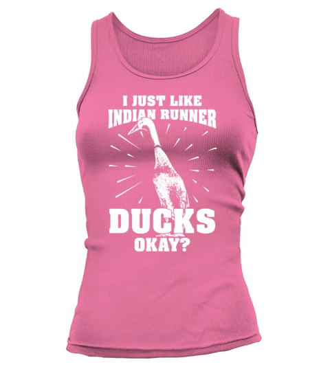 Runner ducks gift poultry duck owner Women's Tank Top