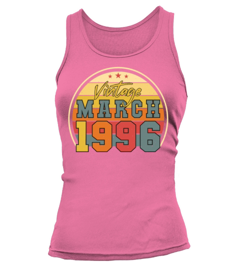 Vintage Funny March 1996 Tank top Woman