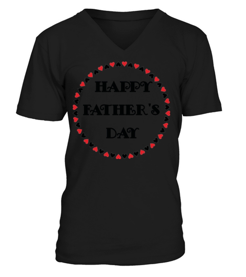 HAPPY FATHER S DAY Men's V-Neck T-shirt