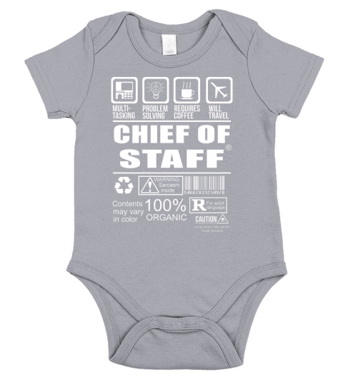 Chief of staff Short Sleeve Baby One-Piece