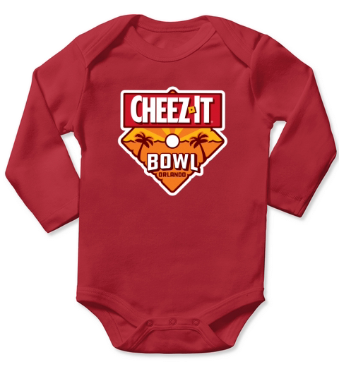 cheez it bowl Long Sleeve Baby One-Piece