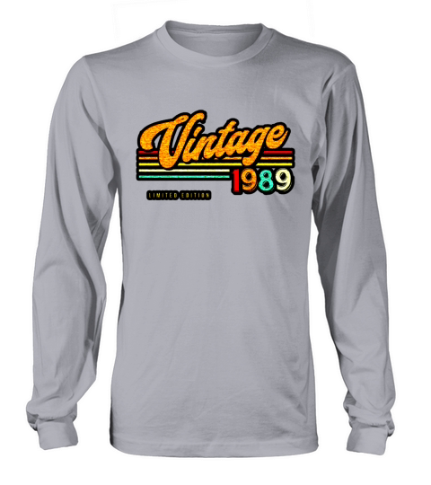 VINTAGE 1989 Men's Long Sleeve